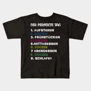 Spruch Gaming Zocken Konsole Gamer Kleidung Co. Kids T-Shirt